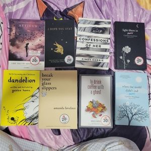 8 poetry books